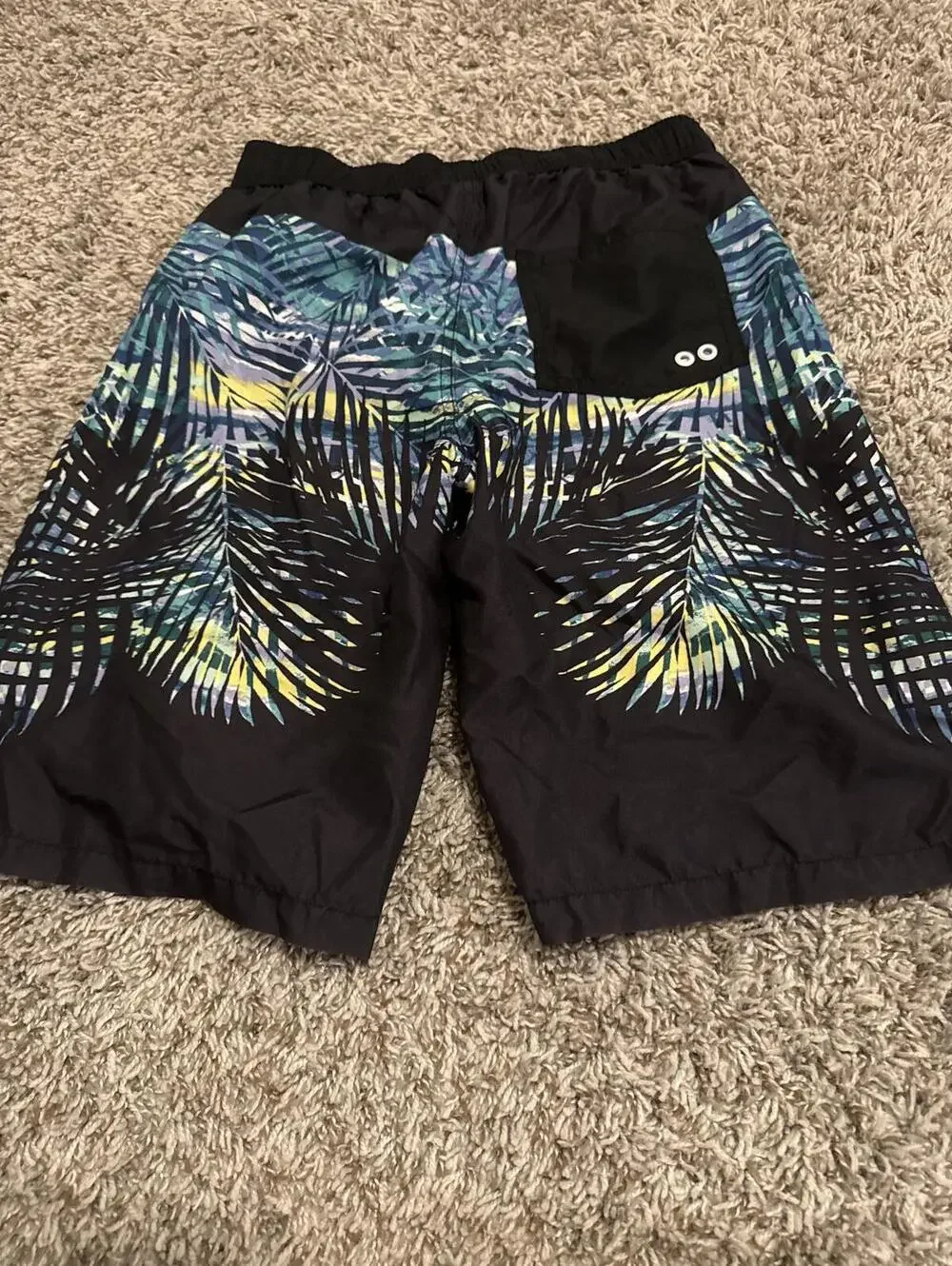 Crazy 8 Boys Swim Trunks XL Tropical Print